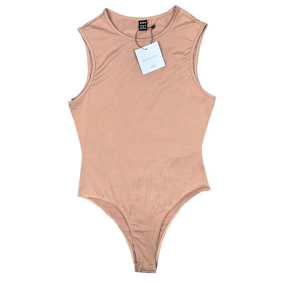 SHEIN Basics Sleeveless Crew Neck Bodysuit - US 6 / Medium - Picture 2 of 4